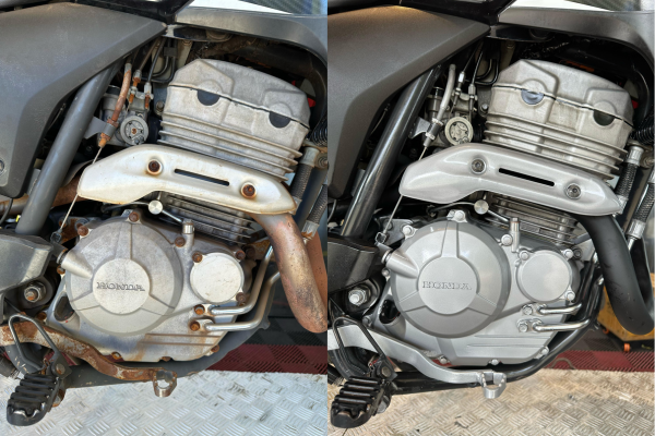 Antes e depois